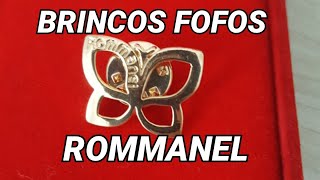 BRINCOS CLÁSSICOS ROMMANEL Eide Oliveira VEJA DESCRIÇÃO [upl. by Ayra]