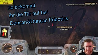 Fallout 76  Türe zum DuncanampDuncan Robotics öffnen  Gemeinsam Stark Quest Bug lösung [upl. by Maxfield]