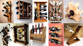 Wooden Wine Storage Ideas  Creative Wine Rackcellar DIY Home Décor [upl. by Redford]