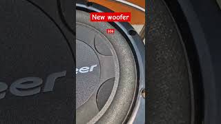 Pioneer woofer 306 number old is goldautomobile trending audio automobile 306 [upl. by Jacobson]