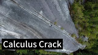 Squamish Rock Climbing  Calculus Crack 58 [upl. by Latoya]