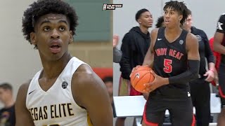 Jaden Ivey and Josh Christopher Were GOING AT IT EPIC MatchUp at the 2019 Peach Jam [upl. by Crystie]