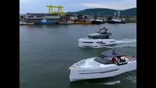 Okean Yachts 55 Sport and Okean 50 Flybridge [upl. by Ahsinor]