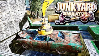 NEW Junkyard Simulator  Classic Car Restoration amp TOTAL Destruction of Unwanted Junk For BIG MONEY [upl. by Seidel721]