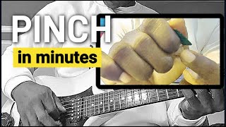 How to play Pinch Harmonics the Easy way  Guitar techniques [upl. by Eeryn602]