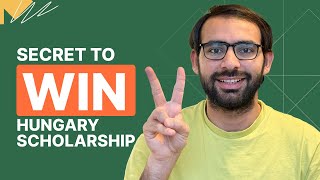 Scholarship winner reveals 1 simple trick to win Stipendium Hungaricum Scholarship 2024–25 [upl. by Uni]