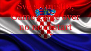 Josephine Ida Zec  Game Over Croatia  Lyrics  JESC 2014 ENGLISH SUB [upl. by Ahseiuqal]