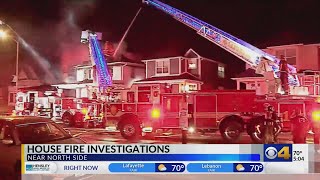 6 houses burned 1 firefighter injured in series of overnight fires around Indianapolis [upl. by Yrrem]