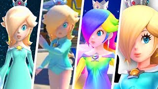 Evolution of Princess Rosalina Outfits 2007  2018 [upl. by Esinwahs435]