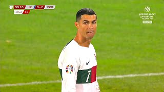 Cristiano Ronaldo vs Liechtenstein 16112023 HD [upl. by Eyar]