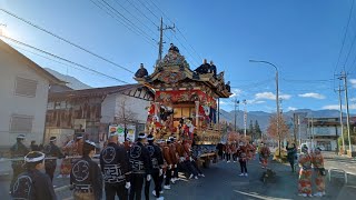 令和五年秩父夜祭・宵宮 上町屋台① [upl. by Attenej]