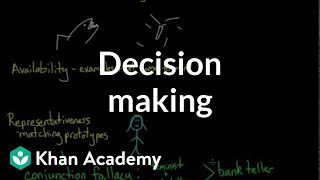 Decision making  Processing the Environment  MCAT  Khan Academy [upl. by Gayelord]