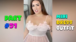 HOW TO Mini DRESS Bodysuit OUTFIT TRY ON HAUL With Eiza Gonzalez Curvy Model Fashion Plus Size51 [upl. by Urissa]