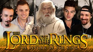 THE LORD OF THE RINGS THE RETURN OF THE KING 2003 MOVIE REACTION  First Time Watching [upl. by Nel]