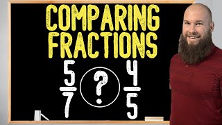 How To Easily Compare Fractions With Different Denominators [upl. by Rodd]