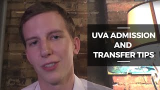 quotUVA Admission and Transfer Tipsquot [upl. by Lynd234]