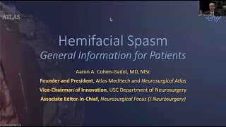 Hemifacial Spasms A Comprehensive Guide for Patients  Aaron CohenGadol MD [upl. by Adnilasor849]