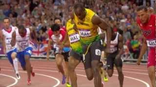 2012 Olympics  Mens 4 x 100m Relay Final [upl. by Ziagos72]