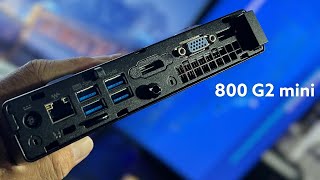 HP EliteDesk 800 G2 mini  análisis e instalación [upl. by Cesya505]