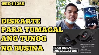 PIAA HORN INSTALLATION MIO I 125s Full Tutorial [upl. by Cleave]