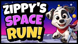 Zippys Space Run  Brain Break  Brain Breaks for Kids  Freeze Dance [upl. by Acirrehs]