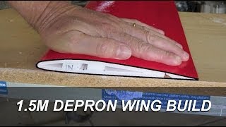 Depron wing build [upl. by Kornher]