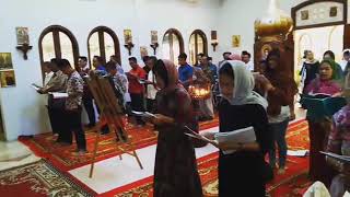 Liturgi Natal Jemaat Kristen Orthodox Solo [upl. by Lynna153]