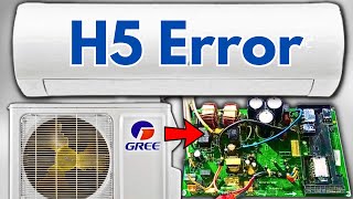 How To Fix H5 Error code in Gree Mini Split AC [upl. by Rakel]