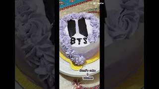 Bts cake design 💜💜💜💜cakebts [upl. by Occor273]