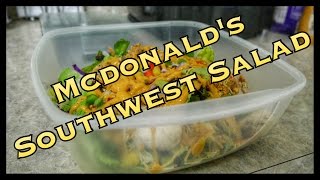 Mcdonalds Southwest Salad Copycat Recipe [upl. by Notyalc]