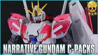 So Close To Gundarium Tier  HG 1144 Narrative Gundam C Packs Review [upl. by Thurmond]