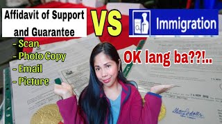 Affidavit of Support and Guarantee VS Philippine Immigration [upl. by Allerbag]