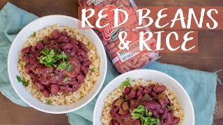 New Orleans Style Vegan Red Beans amp Rice  Vegan Soul Food [upl. by Enyrehtak]