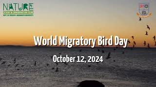 World Migratory Bird Day 2024  NSCC  Department of Zoology  Jagannath University  Dhaka [upl. by Allehc]