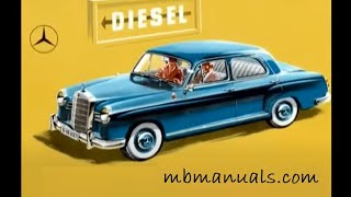 Mercedes Benz Series W120 W121 Documentary [upl. by Kamal187]