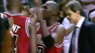 Chicago Bulls  Detroit Pistons  1991 Playoffs  ECF Game 4 Bad Boys are History [upl. by Eceinhoj]