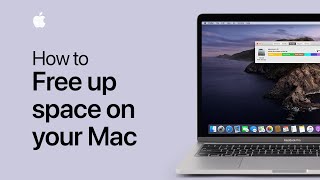 How to free up space on your Mac on macOS Catalina or earlier — Apple Support [upl. by Mettah]