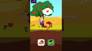 Save the Girl Game  All Levels Gameplay 35 save savethegirl shorts funny quiz [upl. by Ynaffet]