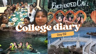 College diary 04  Light House Enchanted Cave Falls 2 — day 02 [upl. by Akerdna]