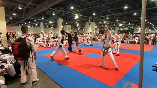 ATA Spring Nationals 2018 Men’s Black Belt Sparring Finals [upl. by Trilbie]