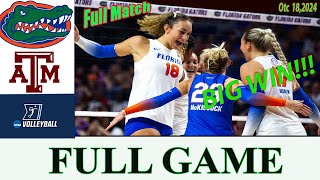 Florida vs Texas AampM Full Match  College Volleyball 2024  NCAA Volleyball 2024 [upl. by Staffard686]