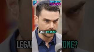 Ben Shapiro Destroys Woke Liberal On Immigration shorts [upl. by Elleynad]