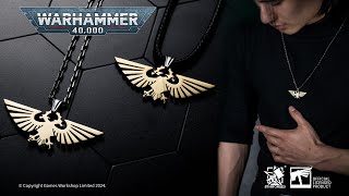 Starforged Warhammer 40K Imperial Aquila Necklace [upl. by Jakob]