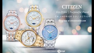 Citizen Ladies Calendrier Collection [upl. by Aisinoid]