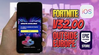 How to Update Fortnite V3200 on iOS outside of the EU [upl. by Nosnah]