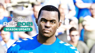 Niels Nkounkou PES2021 Everton EFootball [upl. by Dotti]