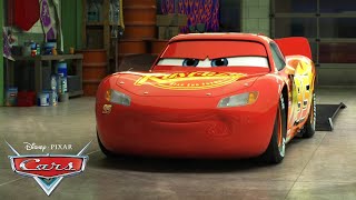 Lightning McQueen Announces Return to Racing  Pixar Cars [upl. by Lowrie784]