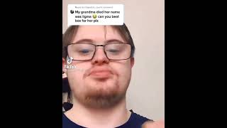 Downsyndrome beatbox meme  My grandma died her name was ligma can you beat box for her plz [upl. by Eema]