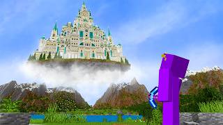 I Discovered a Minecraft Sky Civilization [upl. by Cirded]