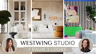 Wohnzimmer einrichten wie die Profis  Wer machts am besten  Westwing Studio [upl. by Eidnew319]